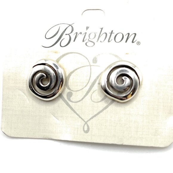Brighton Vertigo Swirl Post Earrings - 4676 - Picture 1 of 1